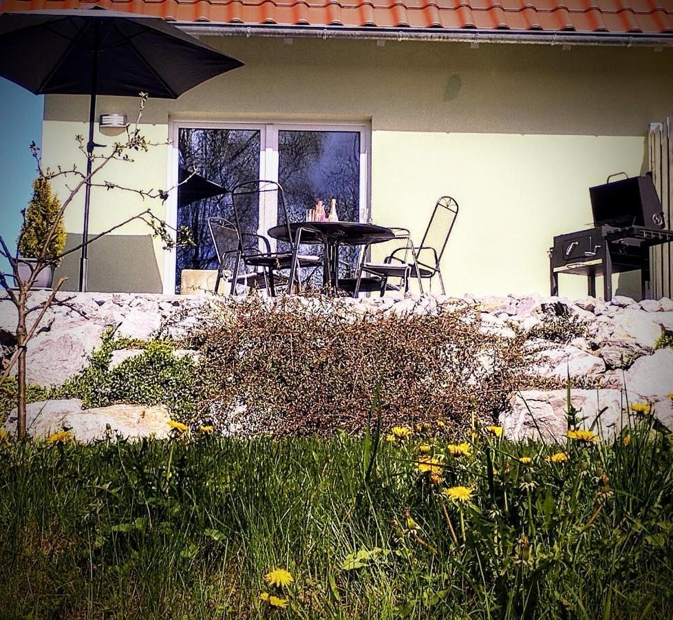 Behagliches Ferienhaus Zaunkoenig -Mit Kamin Und Sauna Tanne Esterno foto