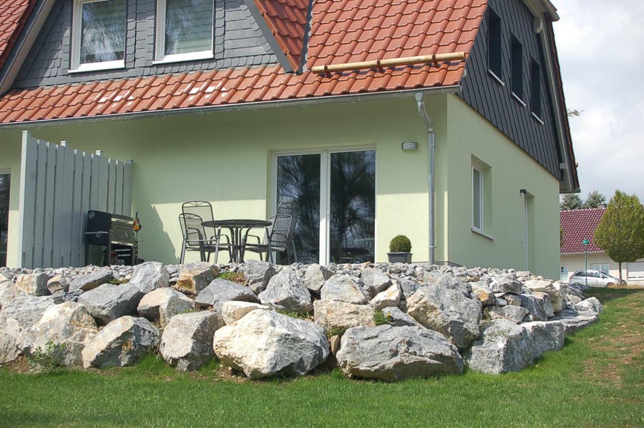 Behagliches Ferienhaus Zaunkoenig -Mit Kamin Und Sauna Tanne Esterno foto